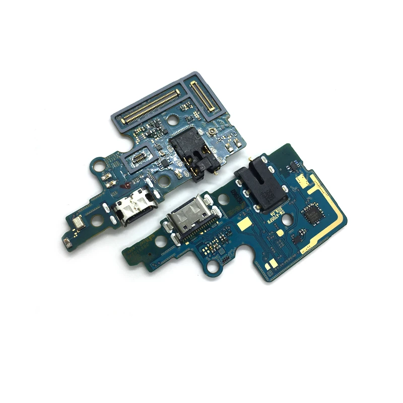Usb зарядный док-порт разъем с микрофоном гибкий кабель для samsung Galaxy A10 A20 A30 A40 A50 A60 A70 A80 A90 - Цвет: A70 original