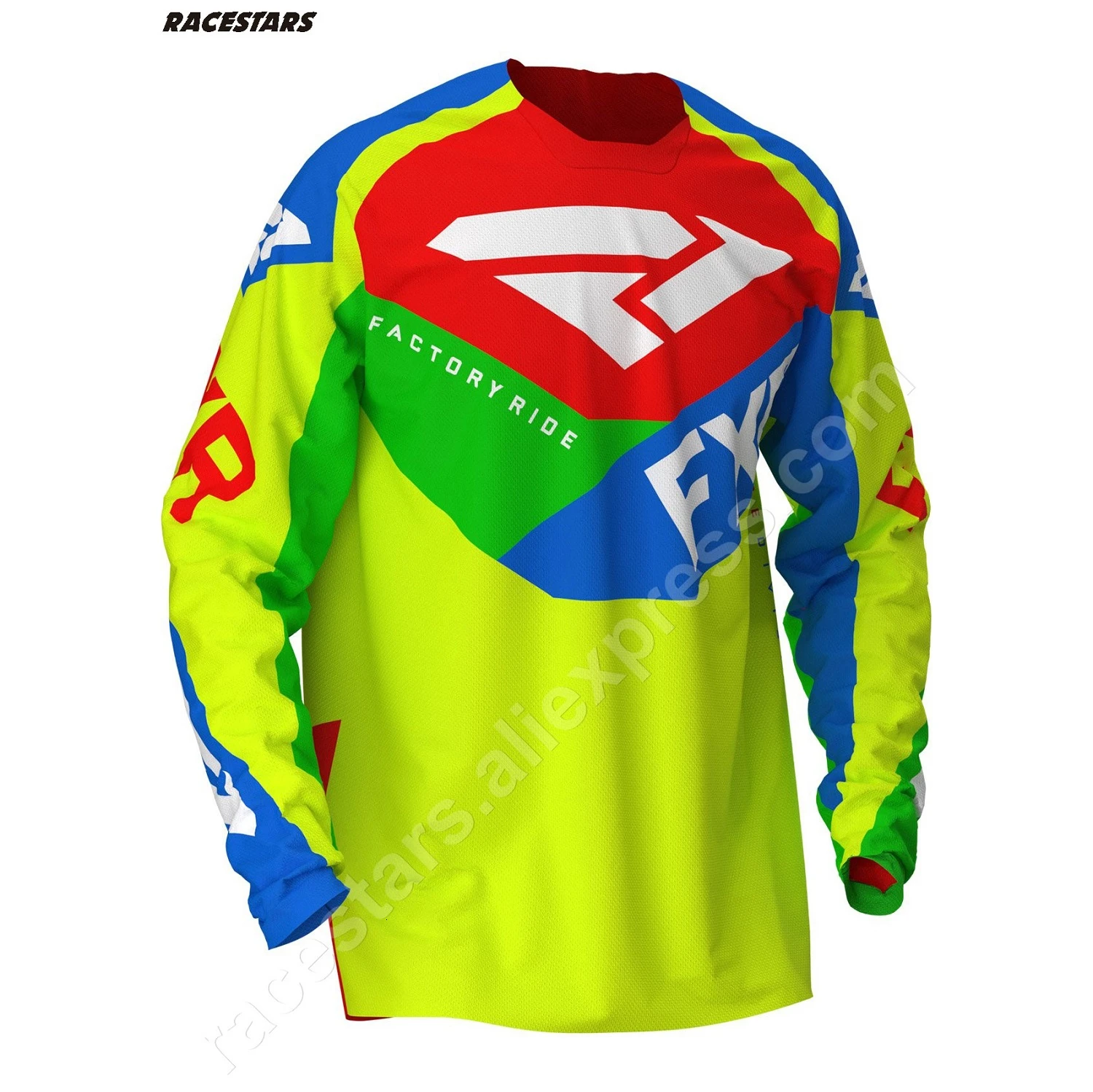 RACESTARS FXR MTB Джерси для велоспорта, для мотокросса, элемент для гонок, горный Spexcec MX, для езды на мотоцикле, Майо, Ciclismo, Быстросохнущий DH ATV - Цвет: 12