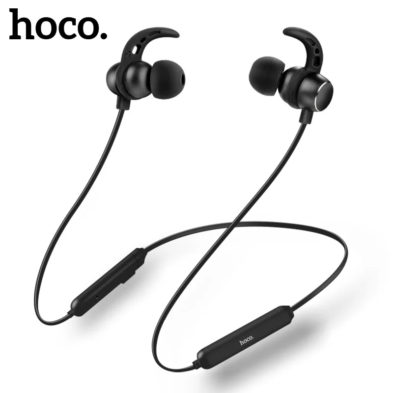 Hoco écouteurs sans fil Bluetooth 5.0, bande de cou magnétique, stéréo,  avec Microphone, ecouteur de sport à prix pas cher