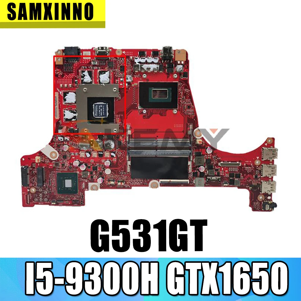 G531GT Laptop motherboard for ASUS ROG G531GT G531G original mainboard I5 9300H GTX1650 4GB