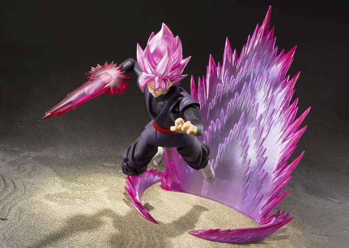 Подлинная фигурка Bandai S. H. Figuarts Dragon Ball и Super Goku Black Super Saiyan Rose Event эксклюзивная цветная фигурка