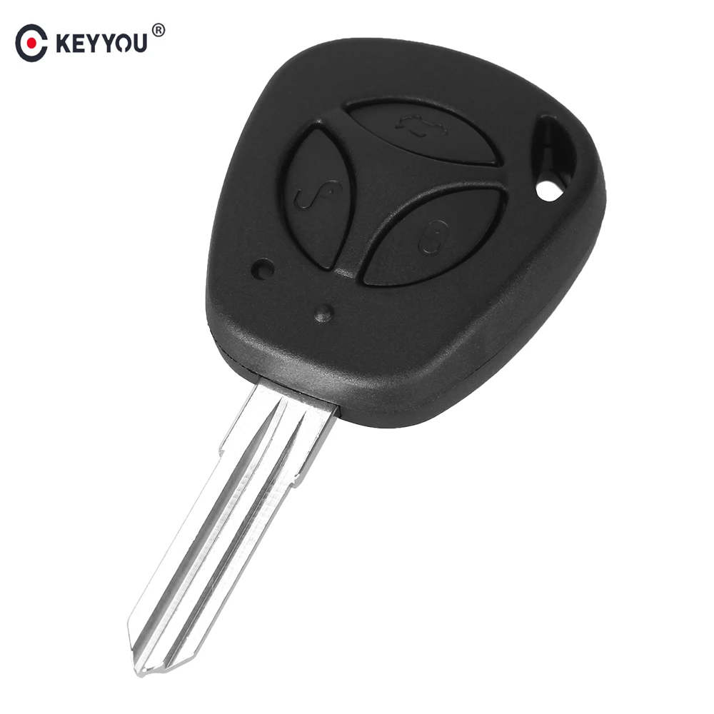 Корпус дистанционного ключа KEYYOU 10X с 3 кнопками чехол для автомобильного корпус
