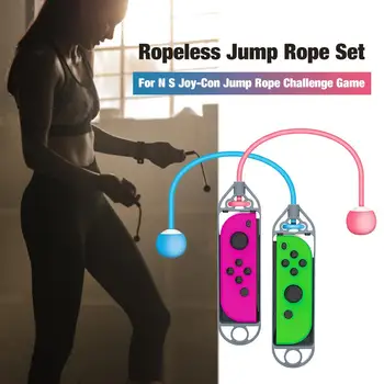 

2020 New Rondaful Ropeless Jump Rope Weighted Crossfit Speed Rope for NS Joy-Con Jump Rope Challenge Game