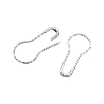 

1000pcs Platinum Color Iron Gourd Brooch Findings for Jewelry Making DIY Accessories Findings 21x10x0.8mm