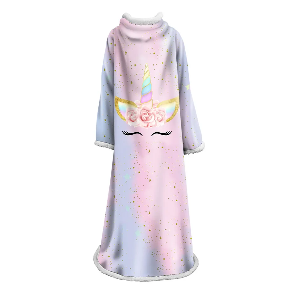 unicorn wearable blanket