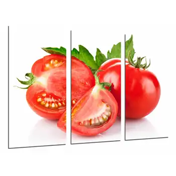

Restaurant Vegetables, Fruit, Tomato, photo print on wood, modern picture decorative 26903
