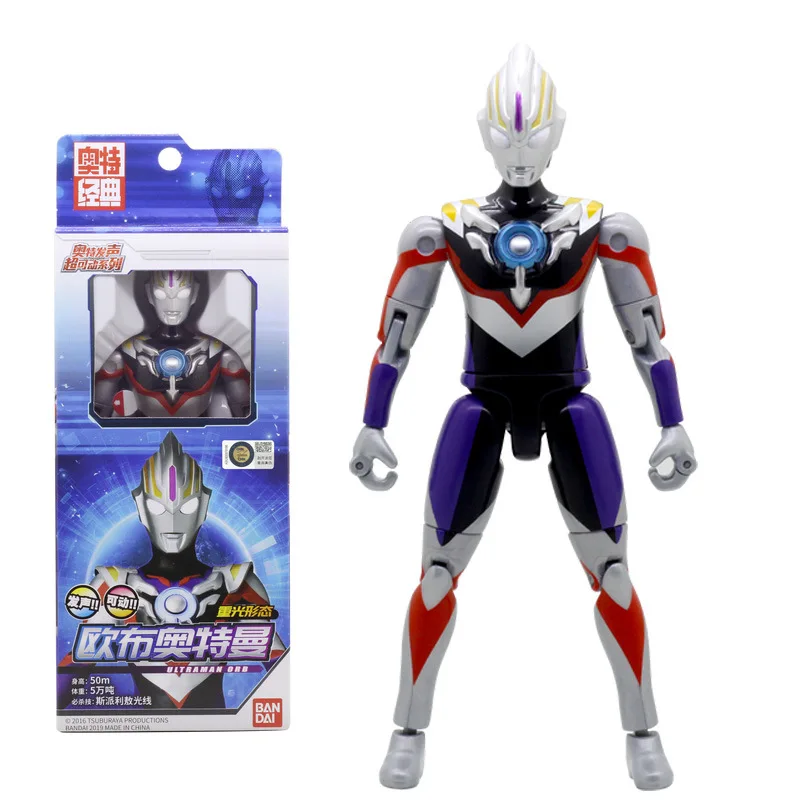 Bandai 17 5 см супермилая мультяшная фигурка ультрамена Siro Dynamo Tiga Galaxy Uub Gaussian