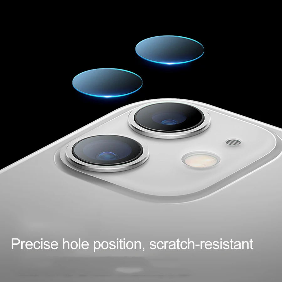KEYSION объектив камеры закаленное стекло для iPhone 11 Pro 11 Pro Max камера протектор для iPhone XS Max XR 7 8 Plus Защитная стеклянная пленка
