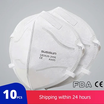 

10PCS Masks Disposable Respirator Anti-fog Dustproof Face Mouth Masks Protective Safety Mascarillas Masken masques