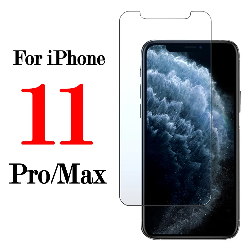 

ip 11 Pro Max Protective Glass For iphone 11Pro 11Max iphone11 i phone promax pro11 11promax Screen Protector Tempered Glas film