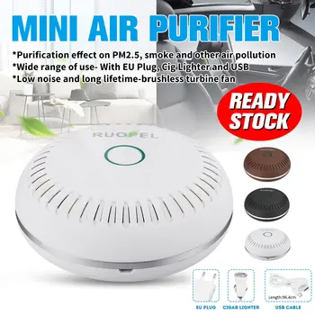 

5W Mini Home Air Purifier Filter Freshener Anion Odor Eliminator Remove Odor Smoke for Car Home Desktop