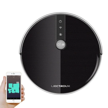 

Kakunm C30B Robot Vacuum Cleaner,Map navigation,3000Pa Suction, ,Smart Memory, Map Display on Wifi APP, Electric Water tank