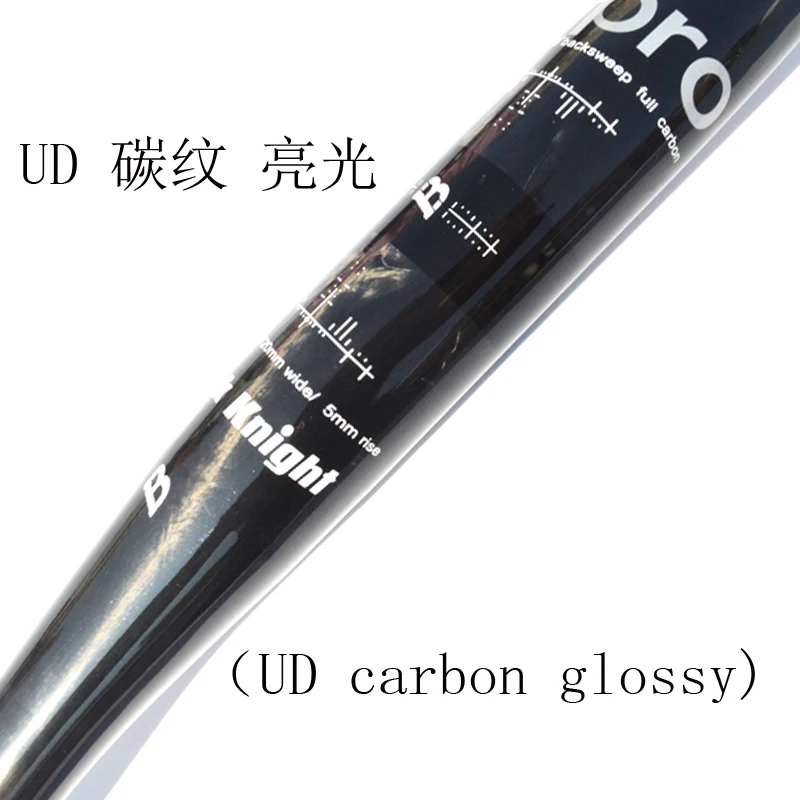 Черный рыцарь PRO RXL стиль UD carbon XXX MTB велосипед плоский Руль Горный детали бара 9