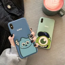 Cartoon font b Toy b font Story Sulley Mike font b Phone b font Cases For