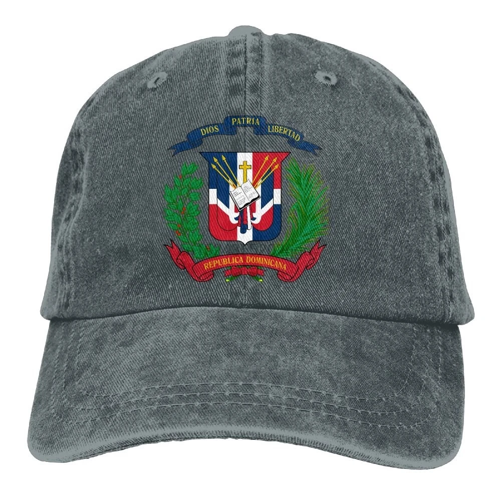 Доминиканский флаг. PNG Snapback Кепка из хлопка