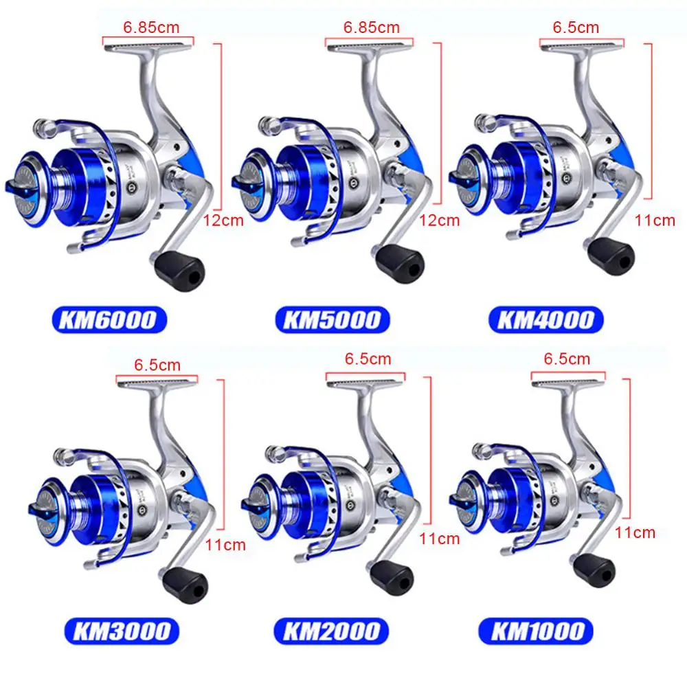 13BB спиннинговая Рыболовная катушка металлическая серия 1000-7000 спиннинговая Катушка лодка рок рыболовные снасти 5,2: 1 для наружной рыбалки