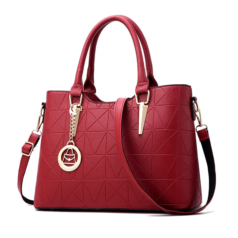 

Luxury Women Tote Bags Handbags 2018 Fashion High Quality PU Leather Ladies Messenger Shoulder Bag Female Sac Main Dropshipping