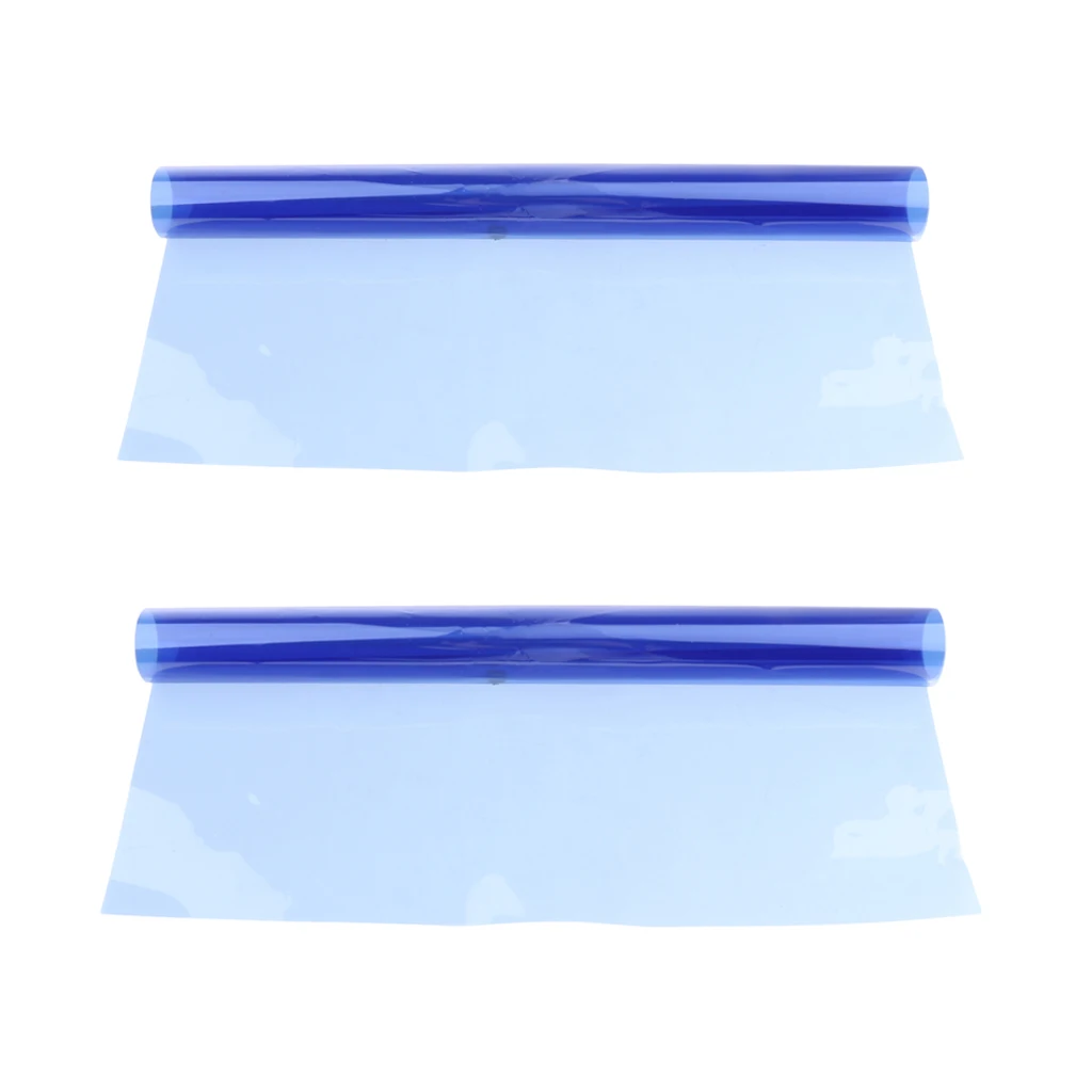 2x цветной корректирующий гель фильтр накладки прозрачность цветная пленка пластиковые листы гелевые световые фильтры светло-голубой