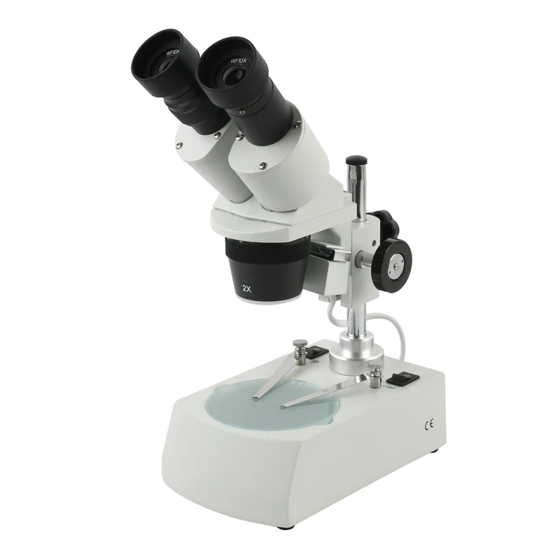 US $77.40 20X 40X Binocular Stereo Microscope Industrial Microscope With Up Down Illumination For Phone PCB Soldering Repair