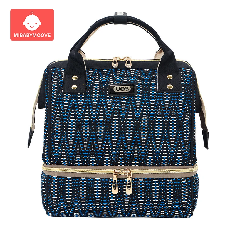 Multifunction Diaper Bag Mummy Maternity Baby Nappy Bags Handbag Waterproof Insulation Travel Backp