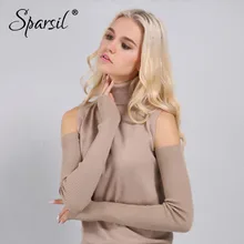 Sparsil, женские зимние кашемировые длинные перчатки, одноцветные вязаные мягкие гетры для рук, женские осенние перчатки без пальцев, перчатки длиной 60 см