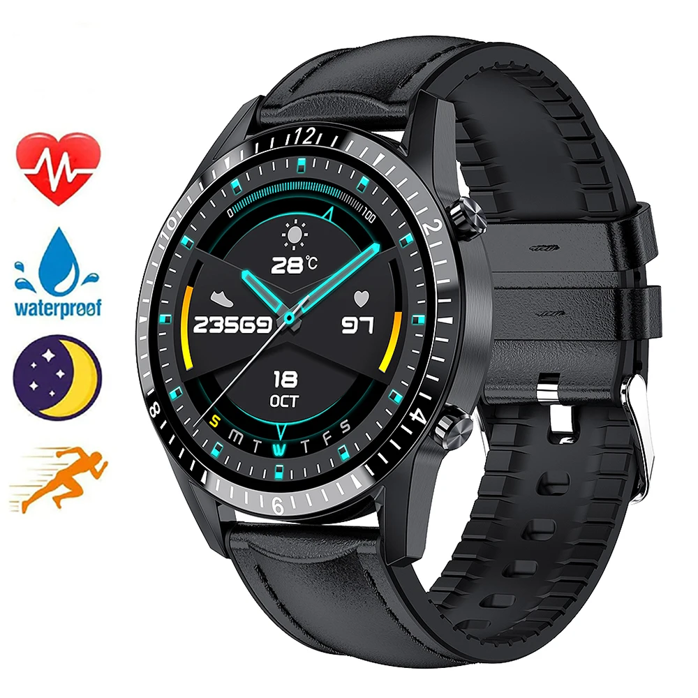 

Metalbay Bluetooth Phone Smart Watch Men Waterproof Sport Fitness Watch Health Tracker Weather Display 2020 New smartwatch Woman