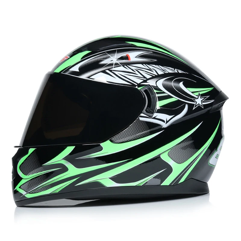 Гоночный мотоциклетный шлем для мотокросса, мотоциклетный шлем для мотокросса, мотоциклетный шлем, винтажные шлемы для мотокросса - Цвет: 20