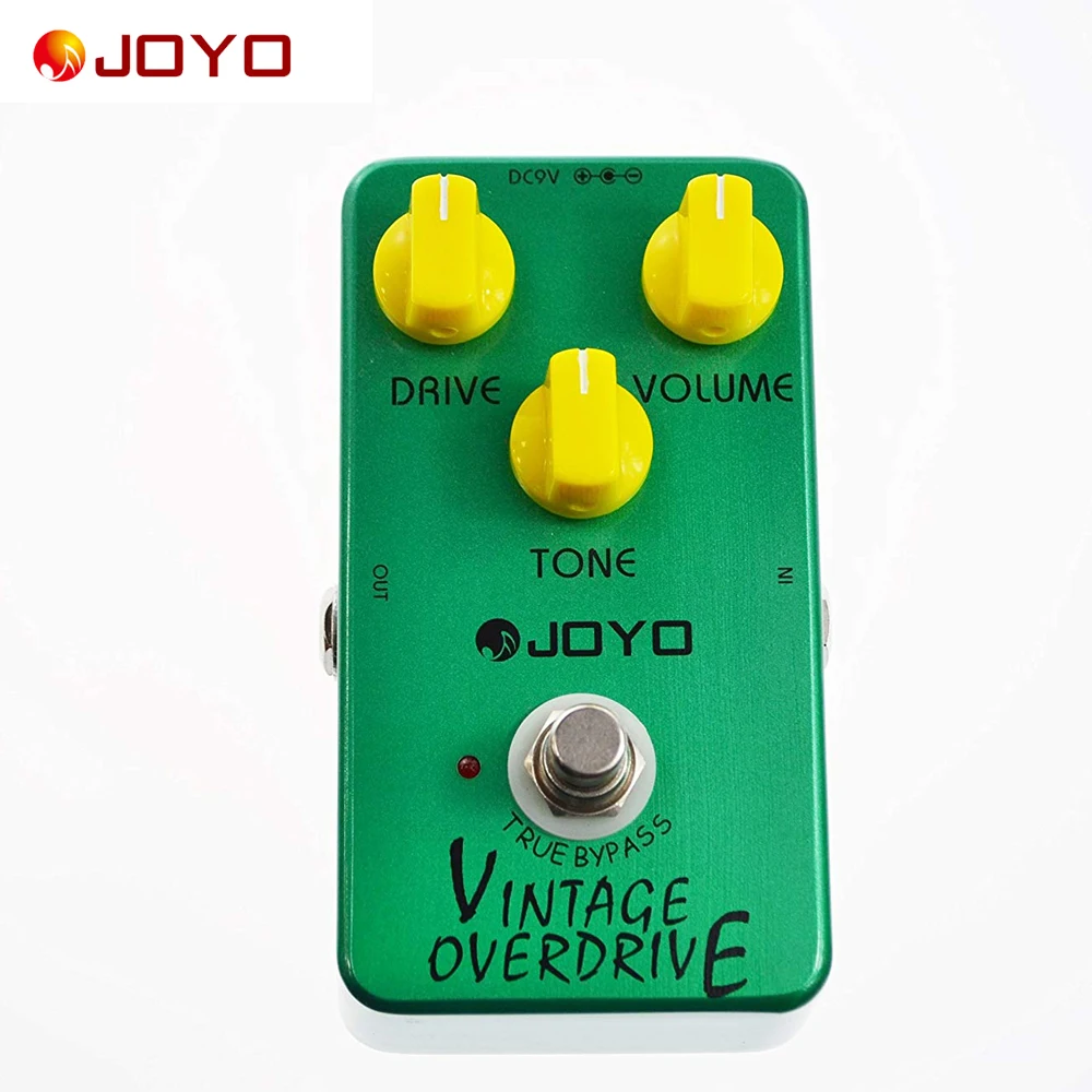 

JOYO JF - 01 Electric Guitar Effect Pedal True Bypass Design Vintage Overdrive Guitar Effect Pedal Aluminum Alloy Body