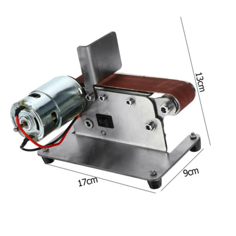 

Mini Electric Belt Sander Grinder Polishing Machine Sanding Belt Sharpener DIY High Quality new hot selling