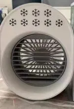 Aire acondicionado portátil, miniventilador USB, humidificador del enfriador de aire para hogar, oficina, habitación, escritorio, purificador de aire acondicionado