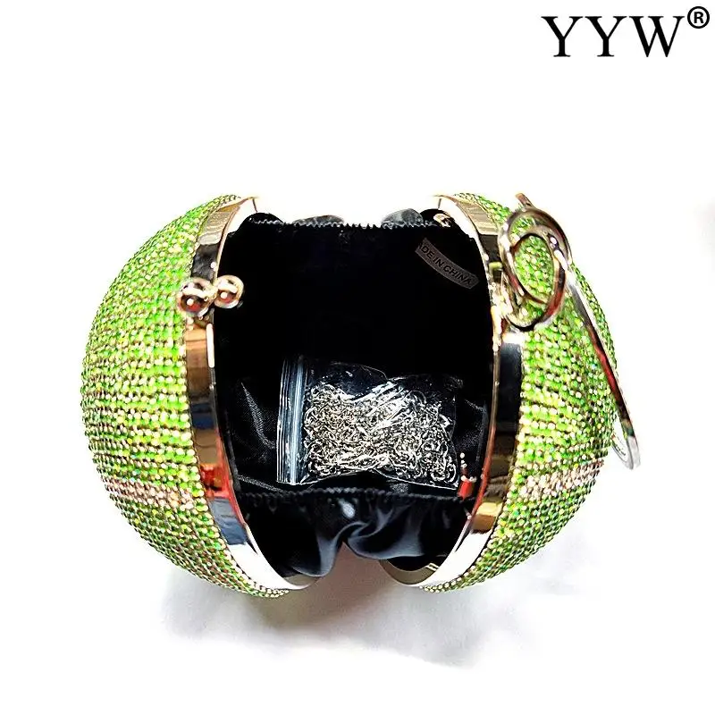 New Fashion Clutch Bag Basketball Round Design For Women Ladies Wedding Party Handbag 2021 Small Wallet Clutch Purse Handbag
