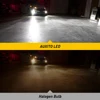 AUXITO 2X H11 bombillas de luz antiniebla LED H8 H9 H16 JP CSP 6000k Blanco/3000k oro amarillo 12V 24V DRL, luz diurna para coche ► Foto 3/6