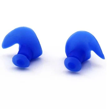 

Silicone Waterproof Swim Ear Plugs For Reuseable Swimmers Adult Universal 2 Pair
