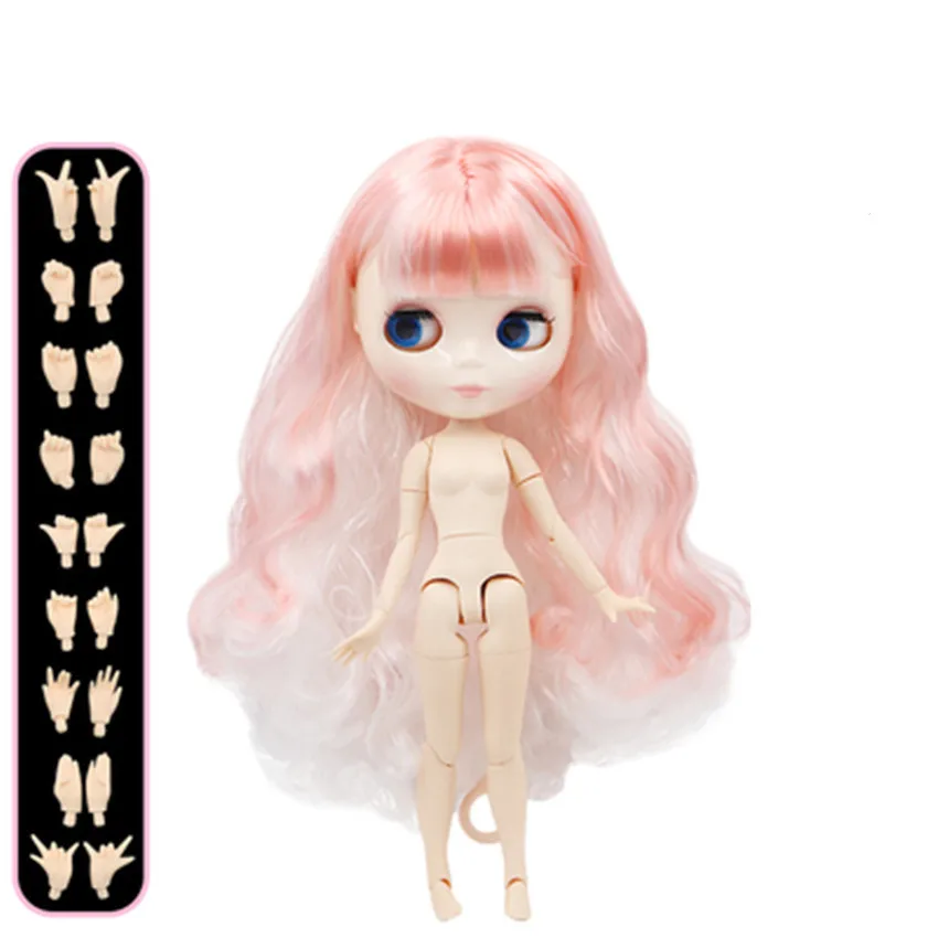 Ледяная фабрика Blyth кукла 1/6 BJD куклы 30 см Blyth пользовательские куклы 19 шарнир тела с ручные игрушки для девочек Специальное предложение на продажу - Цвет: 19 Joint with Hands