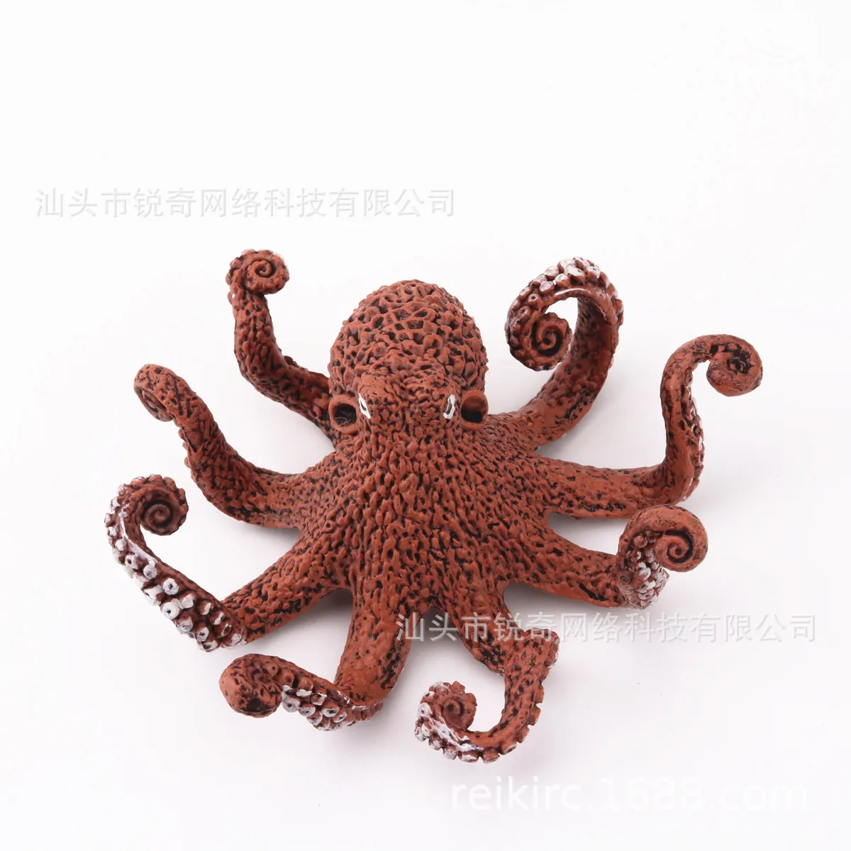 Океаны животных модель Твердые статические мини украшения Осьминог экологически чистый пластик ручная кукла стиль Горячая Распродажа
