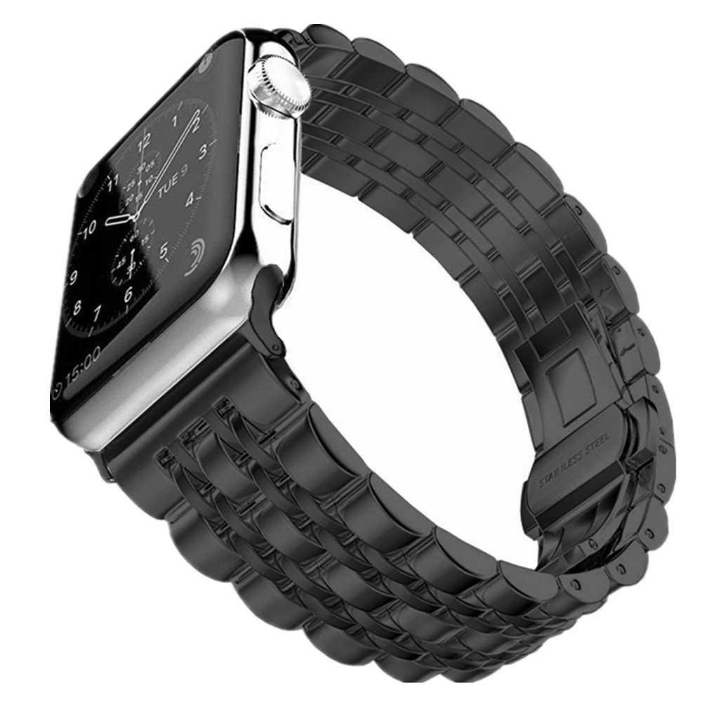 Для Apple Watch Band Series 6 5 44 мм сменные браслеты для умных часов браслет из нержавеющей