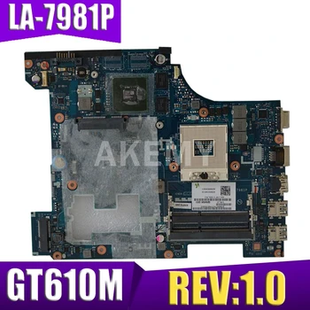 

LA-7981P G480 motherboard For Lenovo G480 QIWG5_G6_G9 LA-7981P REV:1.0 GT610M laptop motherboard Test mainboard