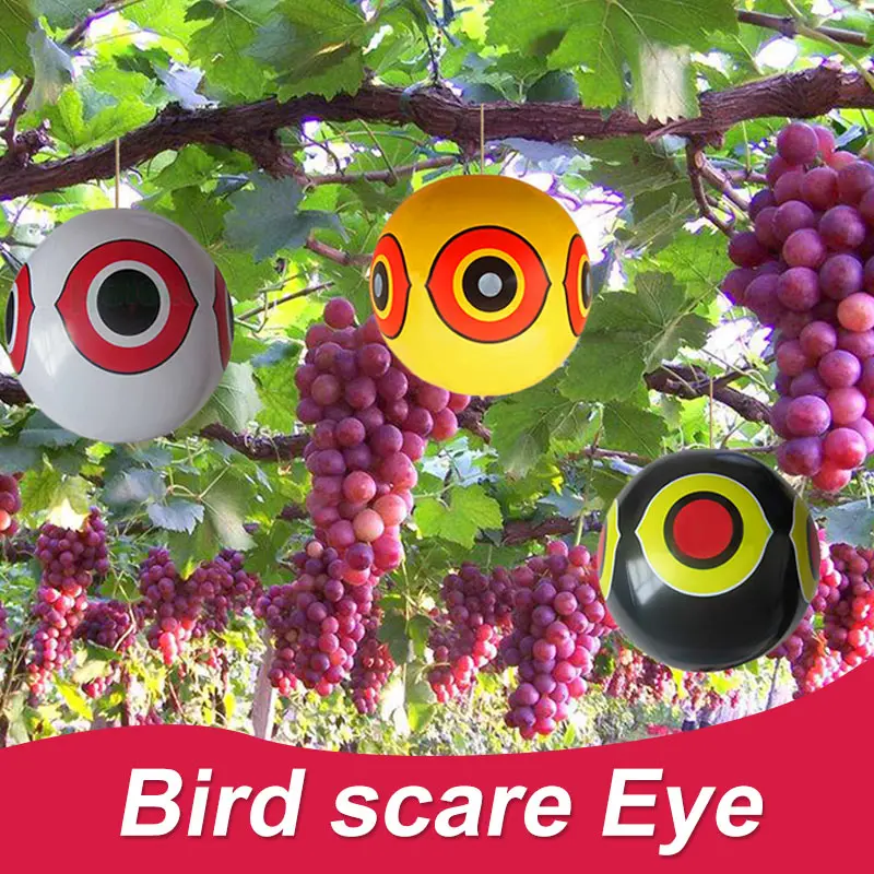 Latex Bird Decoy Hunting Scarecrow Pest Outdoors Hunting Decoy Realistic Tree Crops From Yard Decor Garden Bird Scare Balloon