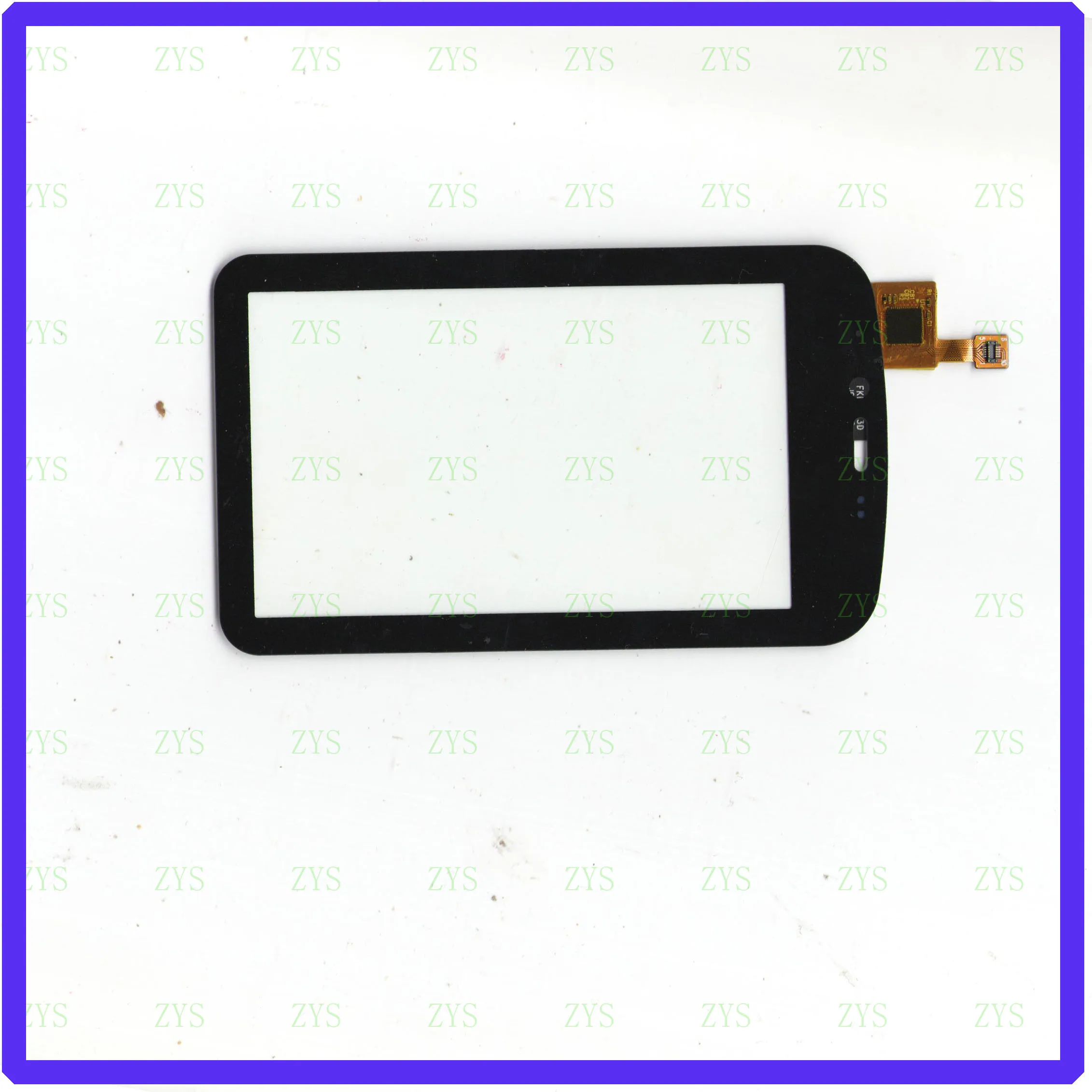 Zhiyusun Freeshipping Fkd0413D Schermo Capacitivo Sctechnol Per Gps Car 120Mm * 70Mm Touchsensor Glass 120*70