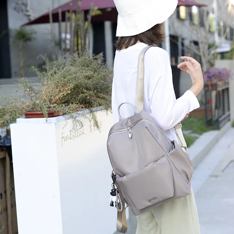 

high school student's double-shoulder bag campus student Korean son's leisure backpack