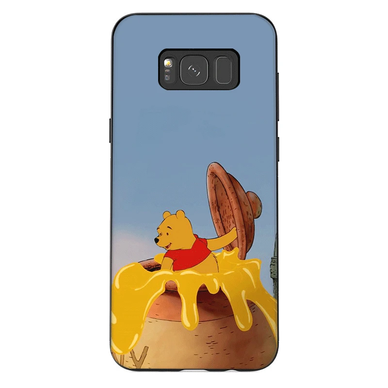 B2 Мобильный чехол для телефона из термополиуретана для samsung Примечание 10 8 9 S6 S7 край S8 S9 S10 S10E плюс M10 M20 M30 M40 крышка "Винни-Пух" - Цвет: B2