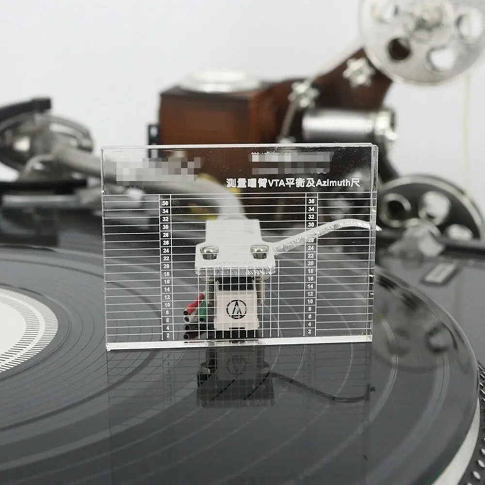 GHH LP проигрыватель виниловых пластинок измерительный Phono тонарм VTA/картридж азимут линейка Высокое разрешение Простота в использовании CE1055