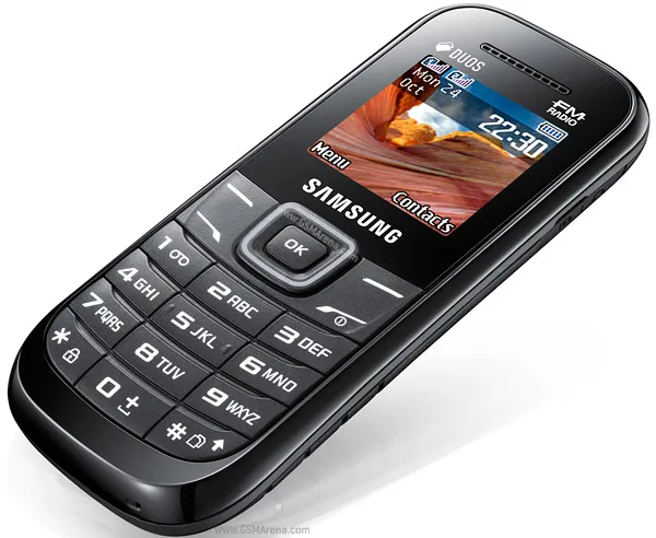 E1207 разблокированный мобильный телефон samsung E1207 E1207T 1,5 дюймов две sim-карты FM радио громкоговоритель 800 мАч батарея - Цвет: Черный