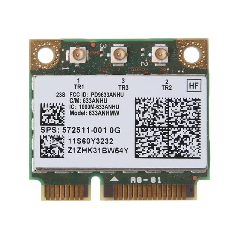 High Quality Atheros AR9223 Mini PCI Notebook WIFI WLAN Internal Wireless Network Card for Acer Toshiba Dell 300M 802.11 a/b/g/n