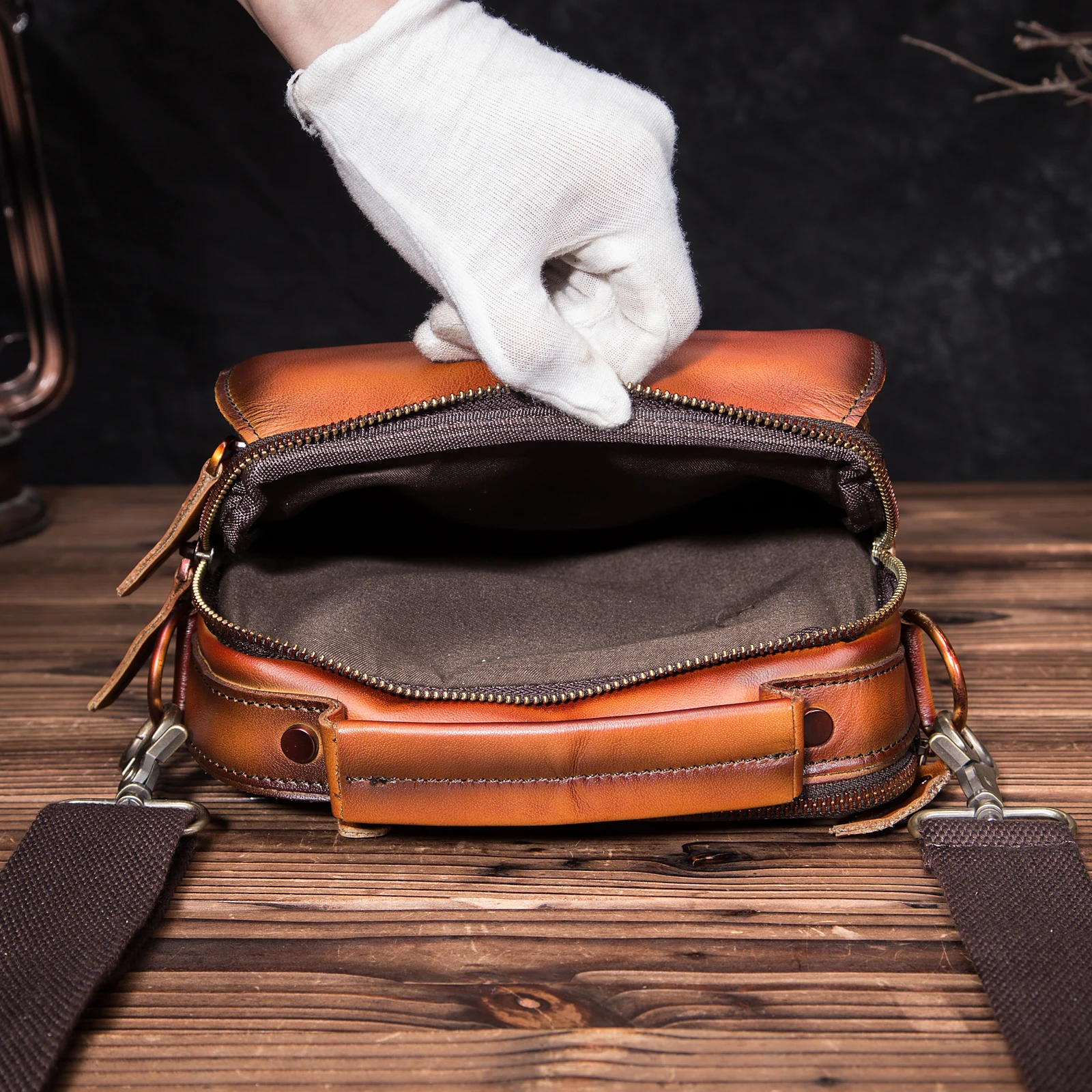 Качественная кожаная мужская повседневная дизайнерская сумка через плечо из воловьей кожи, модная сумка через плечо 8 дюймов для планшета Mochila, сумка-портфель, 148-or