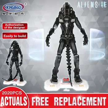 

XingBao 04001 Compatible Movie Series The Alien Robot Set Educational Building Blocks Bricks Toys For Children Model Kit