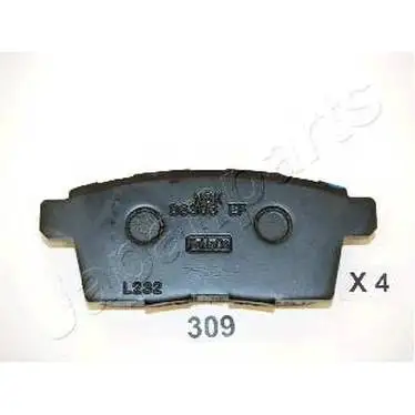 Колодки дисковые задние Mazda CX-7 MZR DISI Turbo 07 JAPANPARTS