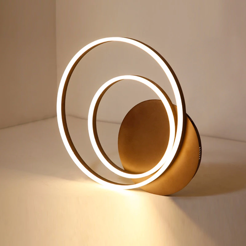 Круглый потолочный светодиодный светильник для гостиной, современный роскошный золотой коричневый декоративный светильник для спальни с дистанционным затемнением, домашнее освещение