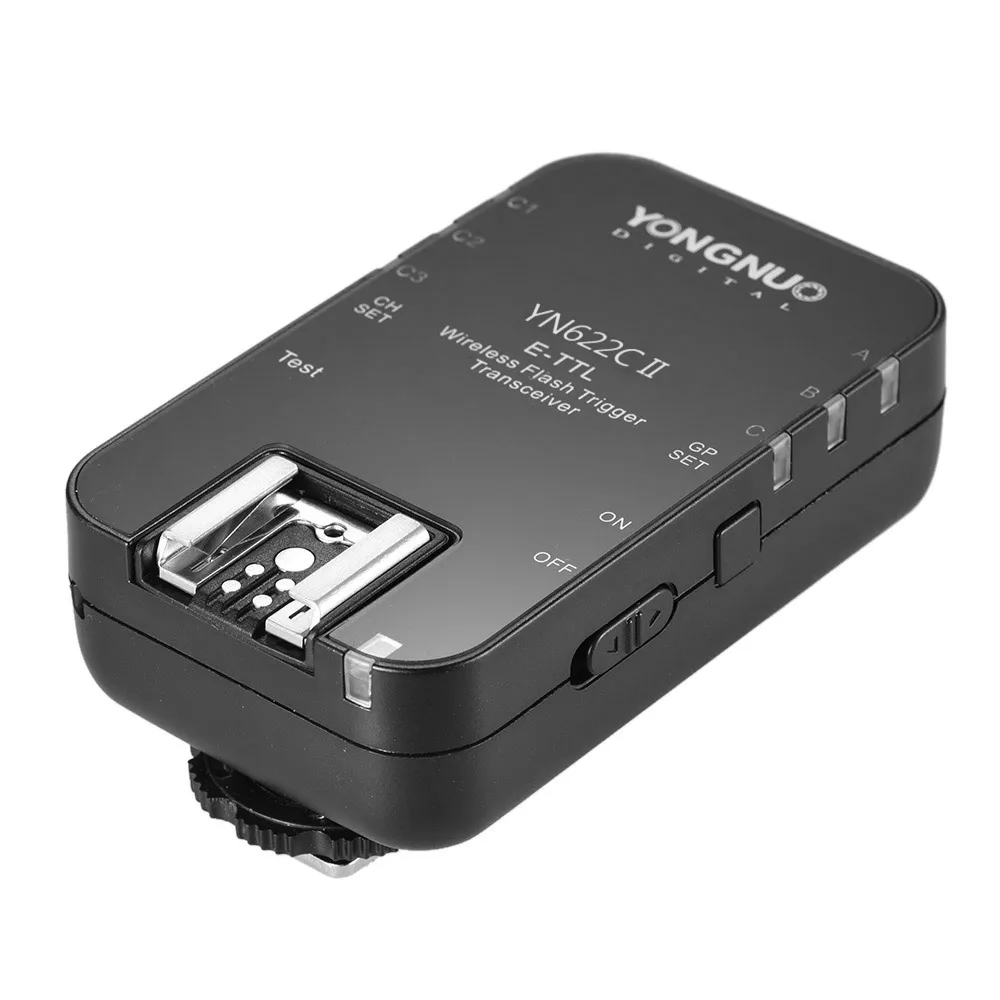  YONGNUO Wireless TTL Flash Trigger YN622 YN-622C II C-TX KIT with High-speed Sync HSS 1/8000s for C