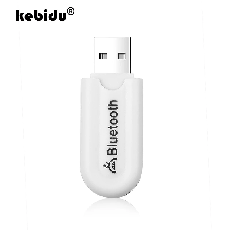 

kebidu V5.0 Bluetooth Audio Receiver Adapter Wireless Music A2DP Dongle with 3.5mm jack AUX transmitter USB charging